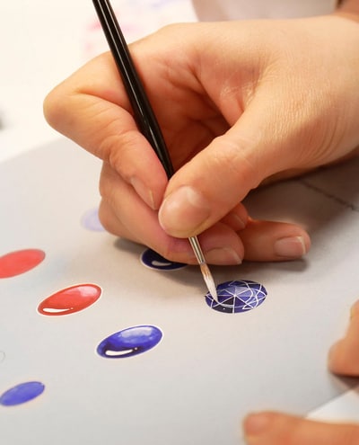 Savoir Faire Jewelry Gouache Color