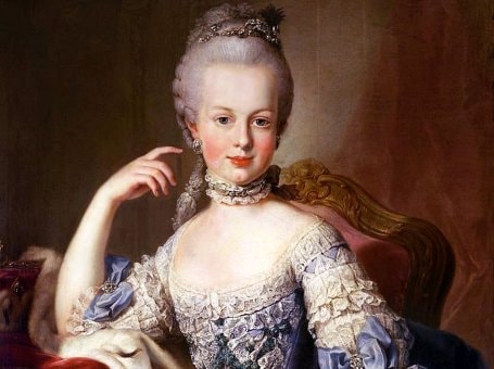 Portrait of Marie-Anoinette, attributed to Martin van Meytens, circa 1787-1788, Schönbrunn Palace, Vienna, Austria