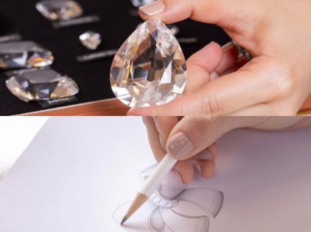 The Fantasy of Diamond Jewelry, Light and Brilliance