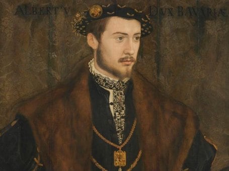 Albert V of Bavière by Hans Mielich 1545, Alte Pinakothek(Munich)