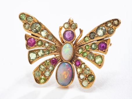 Broche papillon