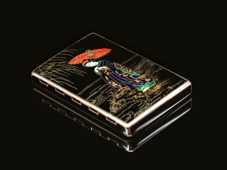 Boîte à cigarettes signée Lacloche frères, 1925 Boîte à cigarettes signée Lacloche frères, 1925