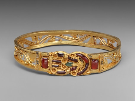 Gold armband with Herakles knot, 3rd-2nd centuries BC, Metropolitan Museum of Art - New York