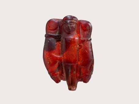 Ancient Carved Ambers 