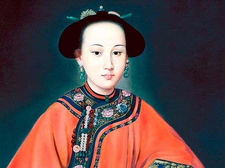 Giuseppe Castiglione (Lang Shih-ning) - Lady Hoja 1760 - Age Fotostock.jpg
